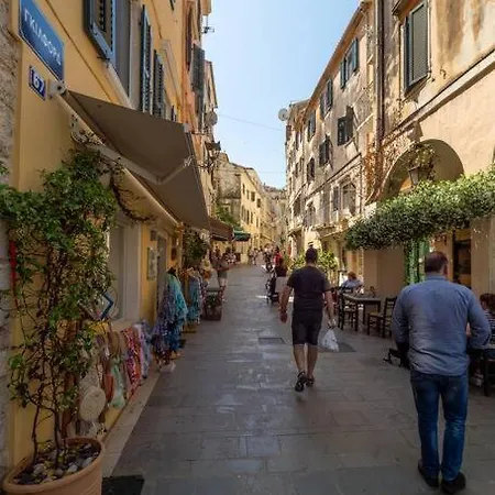 Old Town Corfu Romantic Studio Manto Nymfes 아파트 *